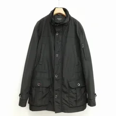 エポカ ウォモ EPOCA UOMO ライナー付き ナイロン フィールド ジャケット ブルゾン コート フード欠損 50 ブラックのサムネイル