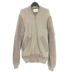 サカイ sacai ハイブリッド MA-1 ボンバージャケット ブルゾン 2 グレー 15-00825Mのサムネイル