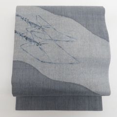 帯7995 ○高級 正絹 スリーシーズン 刺子 リバーシブル 袋帯 - メルカリ