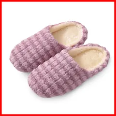 【人気商品】洗える 部屋用 厚底 静音 軽量 滑り止め 暖かい 来客用 防寒 ふわふわ 冬用スリッパ 室内履き 【まるで雲の上を歩くような柔らかさ・部屋の雰囲気にぴったり】 男女兼用 もこもこ スリッパ レディース ルームシューズ [PALAME]