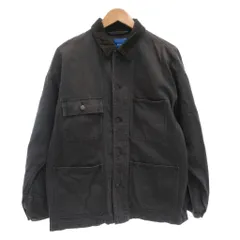 ビームス BEAMS 20AW イージーフィットカバーオール ジャケット M ガーメントダイ コーデュロイ襟 ダークグレー /AE IBO86のサムネイル