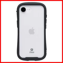 【即日発送】スマホケース カバー アイフォン16e 透明 ケース ケース 耐衝撃 iphone16e (ブラック)【エコPKG】【 強化ガラス ストラップホール付き クリア 16e クリアケース iPhone Reflection 】 限定】iFace 【