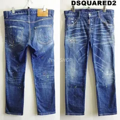 DSQUARED2　ディースクエアード　アンクルスリム　W84cm / 38 / XL　ストレッチデニム　レディース　イタリア製　ビッグサイズ