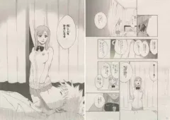 【中古】原画イラストボード 『BLEACH』複製原稿2枚セット 237. goodbye halcyon days. <BLEACH EX.>