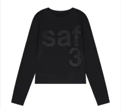 サファリスポット ロングスリーブ ブラック