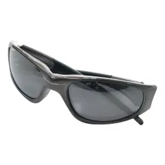 オークリー ストレートジャケット 1 0 シルバー メタル サングラス