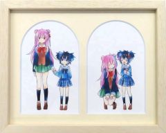 青い花 直筆サイン入り複製原画 - メルカリ