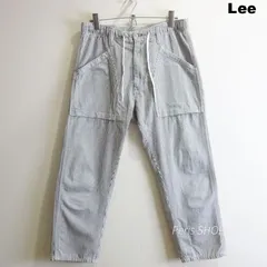 Lee　リー　ダンガリーズ イージーベイカー クロップドパンツ　メンズ M ～ S 相当　薄手　ヒッコリー　LM5932