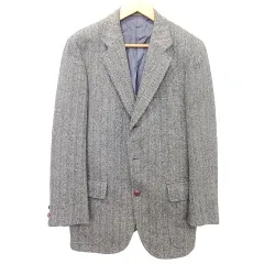 ジェイプレス J.PRESS ※ウールコート ヘリンボーン ■GY61