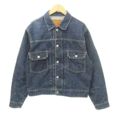 リーバイス Levi's 95年製 71507 XX J02 2nd デニム ジャケット Gジャン 厚手 38 Mサイズ 青 ブルー