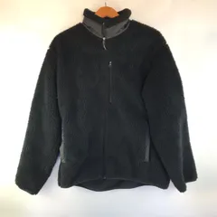 UNIQLO 防風アウターフリースジャケット メンズ XL ブラック 3082202601060059