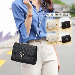 ショルダーバッグ チェーン ショルダーバッグ キルティング　斜め掛けバッグ 小さめ