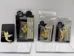 ディズニー ピンバッジ ティンカーベル ピーターパン 4点セット