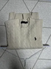 ポロ カシミア ケーブルニット