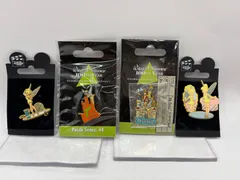 【限定品含む】ディズニー ピンバッジ ティンカーベル 4点セット