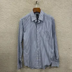 H&M(エイチアンドエム) カジュアル ストライプ 長袖 シャツ S M08836