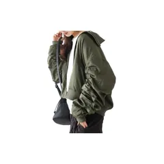 [antiqua] アンティカ ミリタリー ブルゾン レディース ESA-00171 Onesize 02 カーキ