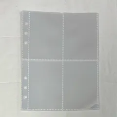 A5 トレカ バインダー リフィル 4ポケット 10p