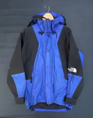 90s THE NORTH FACE ザノースフェイス フード付 マウンテンライト ジャケット ゴアテックス 袖ロゴ
