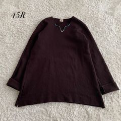 ☆T&3☆様【美品】45R アイスコットンのアメフトTシャツ ドルマン