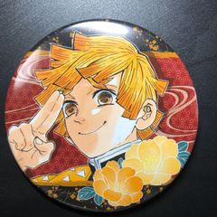 e 我妻善逸 「鬼滅の刃 吾峠呼世晴原画展 コレクション缶バッジ 第6弾