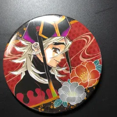 鬼滅の刃 原作 童磨 缶バッジ ジャンプショップ