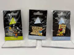 ディズニー ピンバッジ Walt Disney 100th Year 3点セット 記念限定