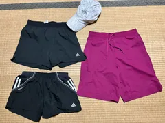 ★Lサイズ 美品★ランニングショートパンツ キャスケットキャップ セット★