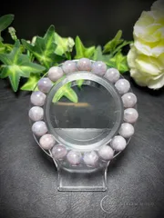 💎天然石✨️無処理✨️ブルーローズクォーツ（希少石） ブレスレット    レディース＆メンズ   E738