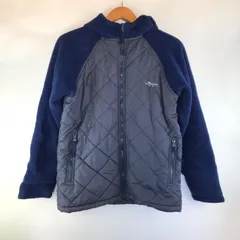 Labrador Retriever キルティングジャケット メンズ S ブルー×グレー 3082202601060069