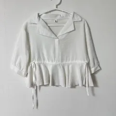 クロップド ポロシャツ