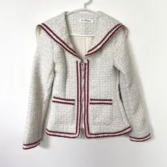 ツイード ジャケット S スカート セット