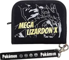 【新品】財布・パスケース ブラック ラウンドウォレット 「ポケットモンスター」