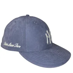 Aime Leon Dore NY YANKEES NEWERA NUBUCK CAP BLUE 7 1/2 エメレオンドレ ヤンキース ニューエラ ヌバックキャップ 水色 古着
