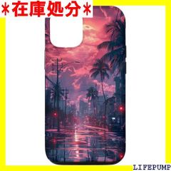 iPhone 14 アニメ Vaporwave City スマホケース 433
