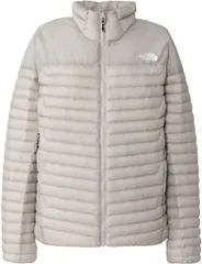 ザ・ノース・フェイス THE NORTH FACE アウトドア サンダージャケット レディース ダウン アウター 撥水 ミドラー 上着 秋冬 防寒 キャンプ 旅行 ハイキング お出かけ 収納可能 ポケッタブル 普段着  NYW825 FI フォッシルアイボリー