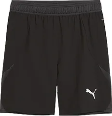 プーマ PUMA サッカー チームファイナル ショーツ メンズ 男性 学生 ハーフパンツ 短パン ショートパンツ 練習 部活 クラブ トレーニング ゲームパンツ プラクティスパンツ  706365 03 プーマブラック/フラット