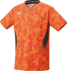 ヨネックス YONEX テニス メンズゲームシャツ フィットスタイル シャツ トップス ウェア ベリークール 涼感 部活 クラブ 自主トレ  10656 752 ハイオレンジ