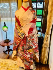 舞妓 大型 芸妓 京都 祇園 着物 ポスター 額装 舞妓さん アート 花見