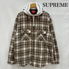 Supreme フランネル ボアジャケット チェック柄 - メルカリ