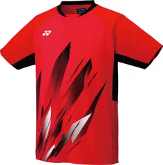 ヨネックス YONEX テニス ジュニアゲームシャツ  10668J 496 サンセットレッド