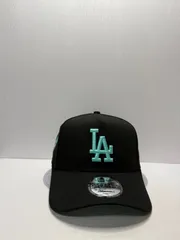 Newera ロサンゼルスドジャース Dodgers 9forty A-FRAME スナップバックキャップ ブラックカラー