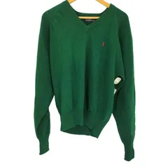 ポロバイラルフローレン Polo by RALPH LAUREN ラムウール Vネックニット メンズ JPN：L 