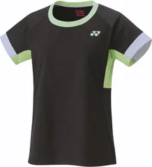 ヨネックス YONEX テニス ウィメンズゲームシャツ シャツ ウェア トップス 部活 クラブ 練習 練習試合 自主練 トレーニング  20770 007 ブラック