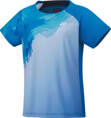 ヨネックス YONEX テニス ウィメンズゲームシャツ トップス ゲーム 試合 公式 大会 紫外線対策 冷感 ベリークール 吸汗速乾 日本バドミントン協会審査合格品 レディース 女性  20817 786 ブラストブルー