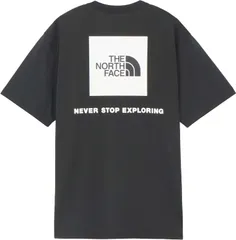 ザ・ノース・フェイス THE NORTH FACE アウトドア ショートスリーブバックスクエアーロゴティー メンズ S/S Back Square Logo Tee 半袖 シャツ Tシャツ ロゴ入り バックプリント  NT32447 K ブラック