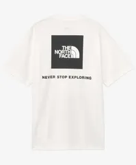 ザ・ノース・フェイス THE NORTH FACE アウトドア ショートスリーブバックスクエアーロゴティー メンズ S/S Back Square Logo Tee 半袖 シャツ Tシャツ ロゴ入り バックプリント  NT32447 W ホワイト