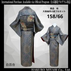 美品　正絹　お着物セット　未使用品　大寸作り帯 新春SALE☆20%OFF／リサイクル着物 かろやかセット 色無地 作り帯 正絹