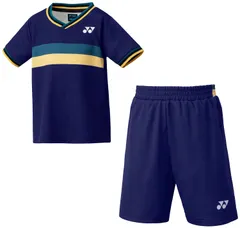 ヨネックス YONEX テニス ジュニア T シャツ / ハーフパンツセット  48001J 458 インディゴマリン
