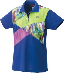 ヨネックス YONEX テニス ウィメンズゲームシャツ Tシャツ ウエア トップス 半袖 衿付き ポロ トーナメント ツアー ゲーム 試合 練習 トレーニング 吸汗 速乾 レディース 女性  20740 472 ミッドナイトネイビー